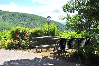 Ferienhaus mit Panoramablick und Pool