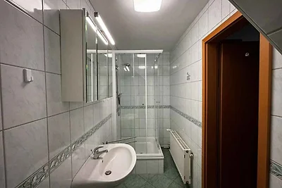 Ferienwohnung Terrasse und Blick aufs Wasser