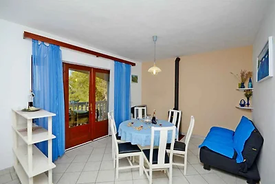 Ferienhaus mit Balkon und Meerblick