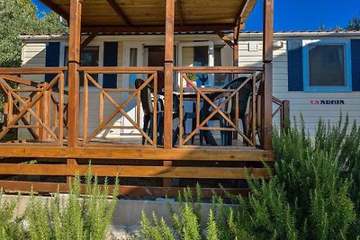 Mobilehome mit Klimaanlage, Terrasse und