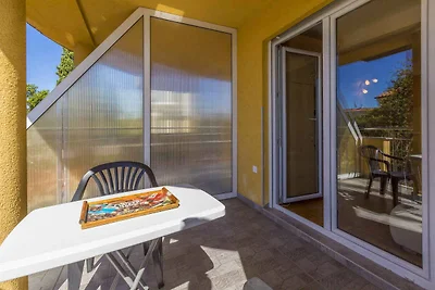 Studio mit Klimaanlage und Meerblick