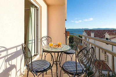 Charmante Ferienwohnung Vallum mit Meerblick 