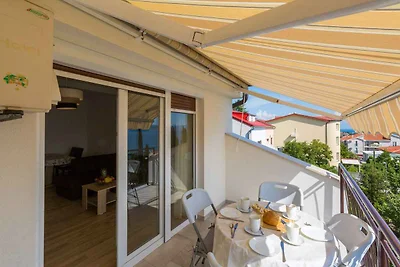 Ferienwohnung mit Balkon und Meerblick