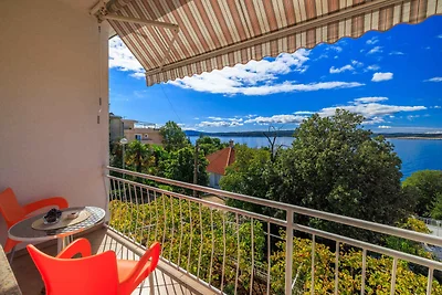 Ferienwohnung mit Balkon mit Meerblick
