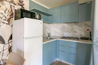 Mobilehome mit Terrasse am Pool