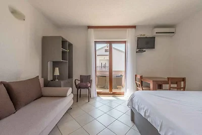 Apartment mit einem Schlafzimmer und Meerblic