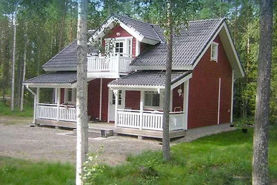 Ferienhaus mit Strandsauna am See und eigenem