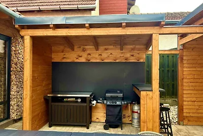 Ferienhaus mit Whirlpool, Sauna, Klimaanlage,