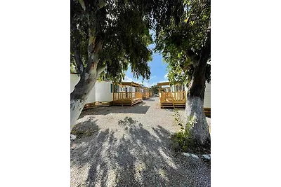 Mobilehome mit Klimaanlage, Terrasse und Pool