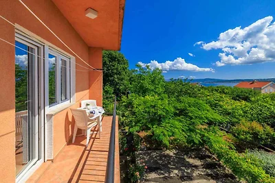 Ferienwohnung mit Balkon und Meerblick