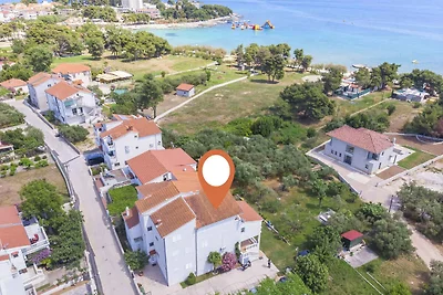Ferienwohnung am Meer mit Balkon