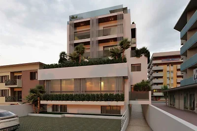 Studio mit Klimaanlage, Balkon und Internet