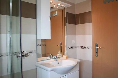 Ferienwohnung mit Balkon und Meerblick