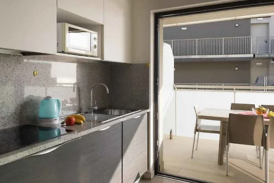 Ferienwohnung mit Klimaanlage und Balkon mit