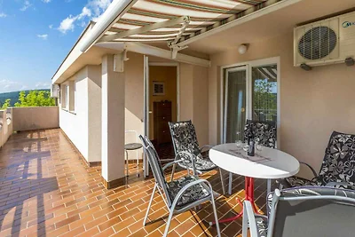Ferienwohnung mit Balkon und Meerblick