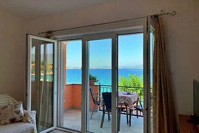 Ferienwohnung am Meer am Sandstrand, für 2 bi