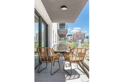 Ferienwohnung mit Balkon und Meerblick