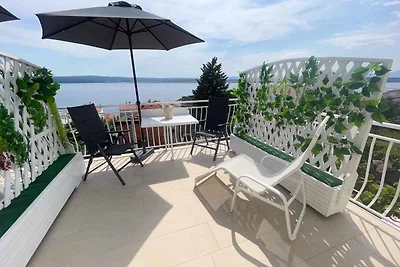 Studio mit Balkon und Meerblick
