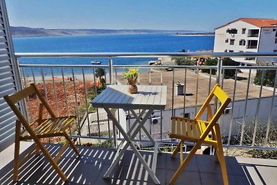 Ferienwohnung mit Balkon und Meerblick