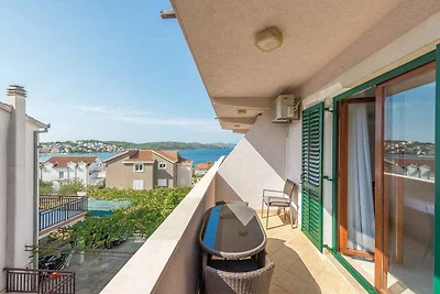 Apartment mit einem Schlafzimmer und Meerblic