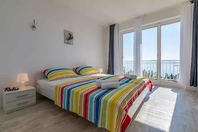 Ferienwohnung mit Meerblick und Klimaanlage