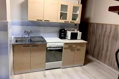 Ferienhaus in Strandnähe mit Terrasse und