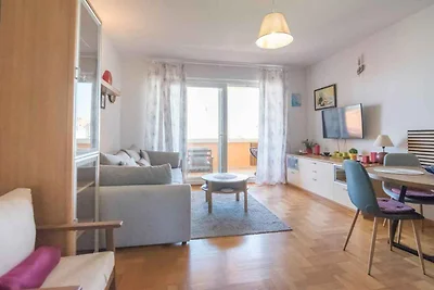 Ferienwohnung mit Balkon und teilweise