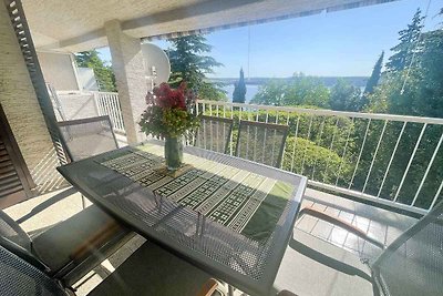 Ferienwohnung mit Balkon und Meerblick