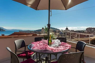 Ferienhaus mit Terrasse und Meersicht