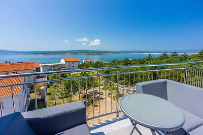 Ferienwohnung mit Balkon und Panoramablick