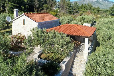 Ferienhaus mit Gartenpavillon