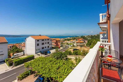 Ferienwohnung mit Balkon und Meerblick
