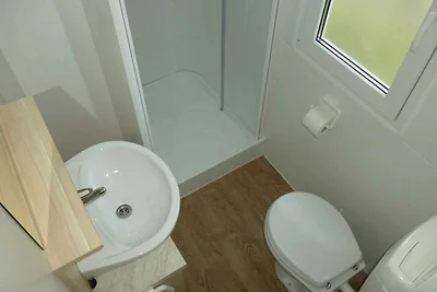 Mobilehome in einem Camp neben dem Strand