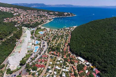 Mobilehome mit schöner, halb überdachter