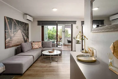 Ferienhaus mit Garten und Grill