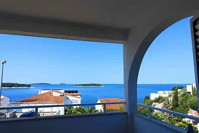 Ferienwohnung mit Balkon und Meerblick