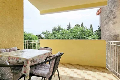 Ferienwohnung Balkon mit Möbeln