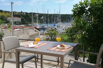 Ferienwohnung mit Terrasse und Meerblick