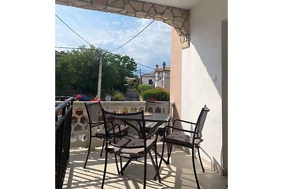 Ferienwohnung mit Terrasse und Blick auf das