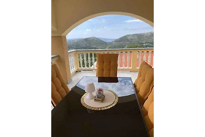 Ferienwohnung mit Meereinblick und