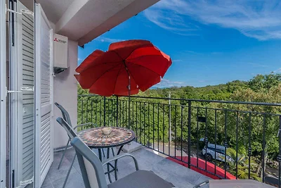 Ferienwohnung mit Klimaanlage und Grill, umge