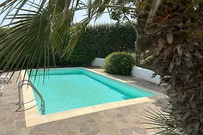 Ferienhaus mit privatem Pool und Meerblick