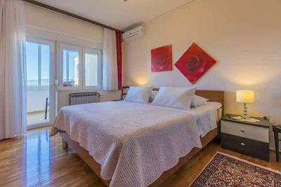 Praktisches Studio mit Meerblick in Selce