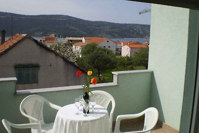 Ferienwohnung mit Balkon und Meerblick