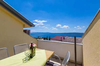Ferienwohnung mit Balkon mit Meerblick
