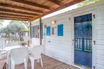 Mobilehome mit Klimaanlage, Pool und halbüber