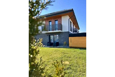 Ferienhaus mit Blick auf die Berge