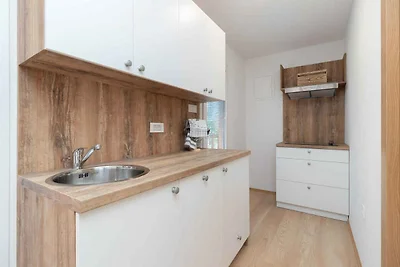 Mobilehome mit Terrasse und Grill, am Meer