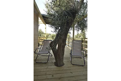 Mobilehome mit Terrasse mit Seeblick, Pool un