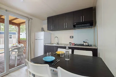 Mobilehome mit Parkplatz